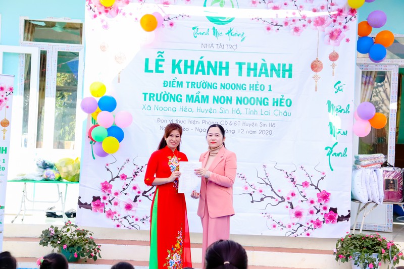 Lễ khánh thành trường  mầm non Noong Hẻo