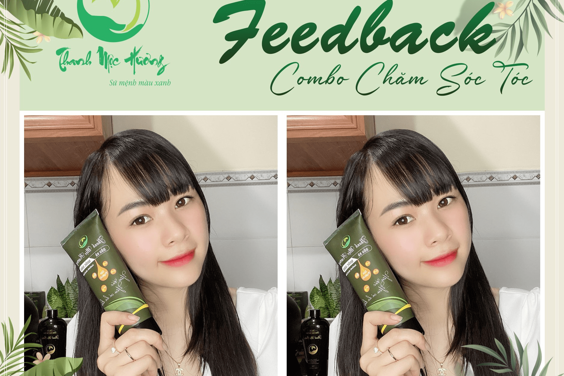 Thanh Mộc Hương – Hot Face Huỳnh Như chia sẻ bí quyết chăm sóc tóc chắc khỏe